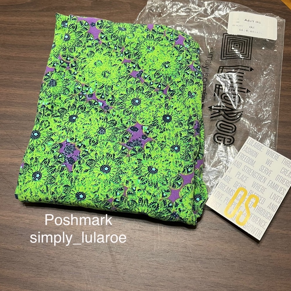 LuLaRoe Green OS Leggings